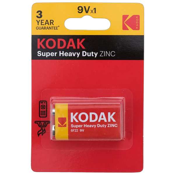 Батарейка Kodak Super Heavy Duty 6F22-BL1 (Крона)  в Новом Уренгое