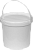 Ведро пластмассовое 11л круглое с крышкой, с ручкой ВП-11к в Новом Уренгое