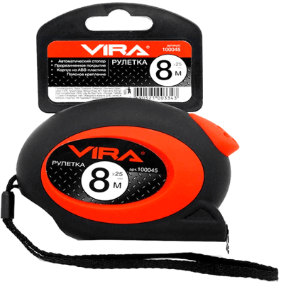 Рулетка  8м *25мм VIRA RAGE (100045) в Новом Уренгое