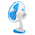 Вентилятор настольный LuazON LOF-03, 35Вт, бело-синий (4021012)  в Новом Уренгое