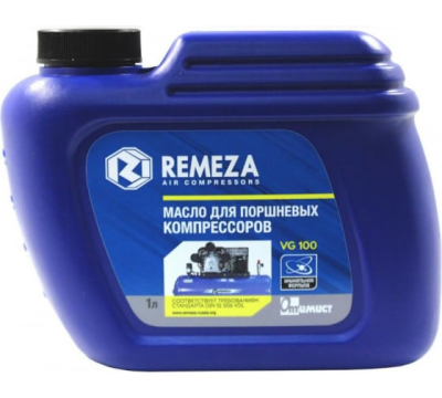 Масло для компрессоров 1л. REMEZA VG100 в Новом Уренгое