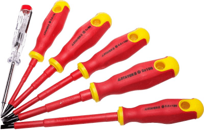 Набор отверток  6шт  STAYER до 1000В (25145-Н6) в Новом Уренгое