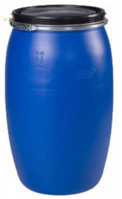 Бочка 127л. пластмассовая с хомутом в Новом Уренгое