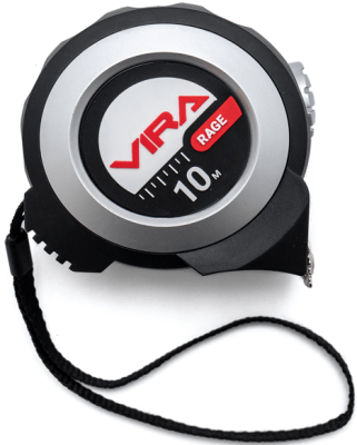 Рулетка 10м *25мм VIRA RAGE (100050) в Новом Уренгое