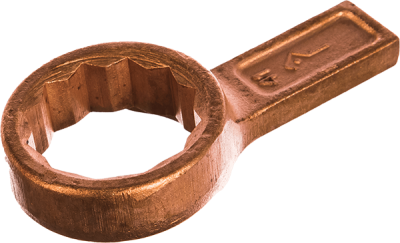 Ключ накидной односторонний КГНО 41 омедненный КЗСМИ в Новом Уренгое