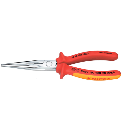 Длинногубцы 200мм до 1000В KNIPEX (KN-2616200SB) в Новом Уренгое