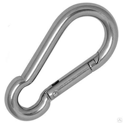 Карабин пожарный оцинк.13 DIN5299С в Новом Уренгое