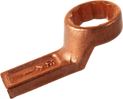 Ключ накидной односторонний КГНО 30 омедненный КЗСМИ в Новом Уренгое