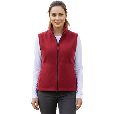 Жилет флисовый на замке (темная вишня) в Новом Уренгое