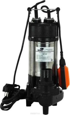 Насос WWQ NB 450 дренажно-канализационный с поплавком. в Новом Уренгое