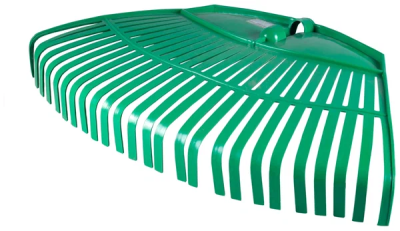 Грабли веерные 26 зубцев пластинчатые пластик. BERCHOUSE бол. без черенка в Новом Уренгое