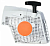 Стартер в сборе STIHL 270 (1133 080 2800) в Новом Уренгое