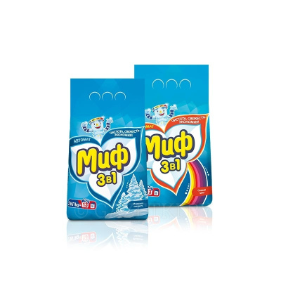 Стиральный порошок Миф автомат 2кг в Новом Уренгое