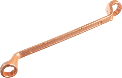 Ключ накидной КГН 19*22 коленчатый омедненный КЗСМИ в Новом Уренгое