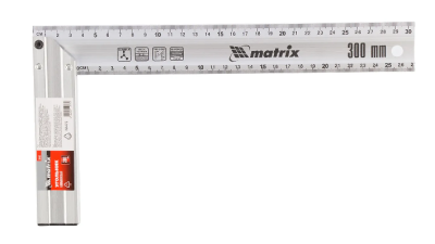 Угольник  300мм алюминиевый литой MATRIX  (32472) в Новом Уренгое