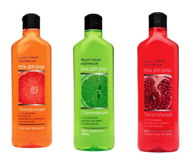 Гель для душа Фруктовый вернисаж 420мл  в Новом Уренгое