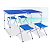 Стол складной + 4стула Пикник СНО-150-Е синий в Новом Уренгое