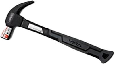 Молоток-гвоздодер 560г  VIRA (901056) (900225) фибергл. ручка в Новом Уренгое