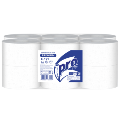 Бумага туалетная 2сл/170м белая PROtissue  в Новом Уренгое